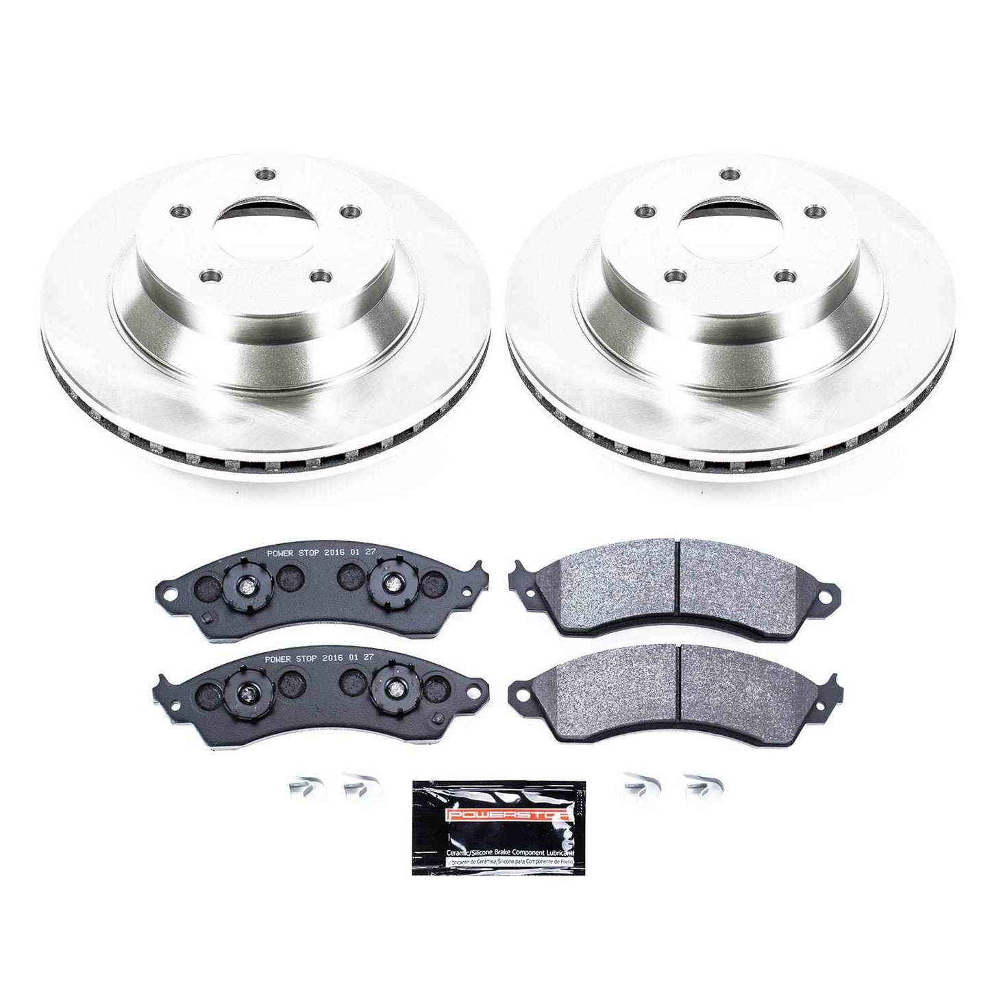 PowerStop Power Stop 88-95 Chevrolet Corvette Front Track Day Brake Kit TDBK1517