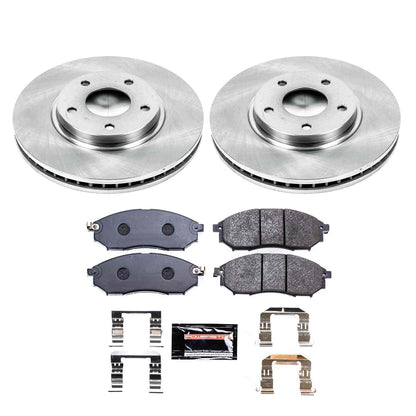 PowerStop Power Stop 03-04 Infiniti M45 Front Track Day Brake Kit TDBK152