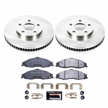 PowerStop Power Stop 98-02 Chevrolet Camaro Front Track Day Brake Kit TDBK1547