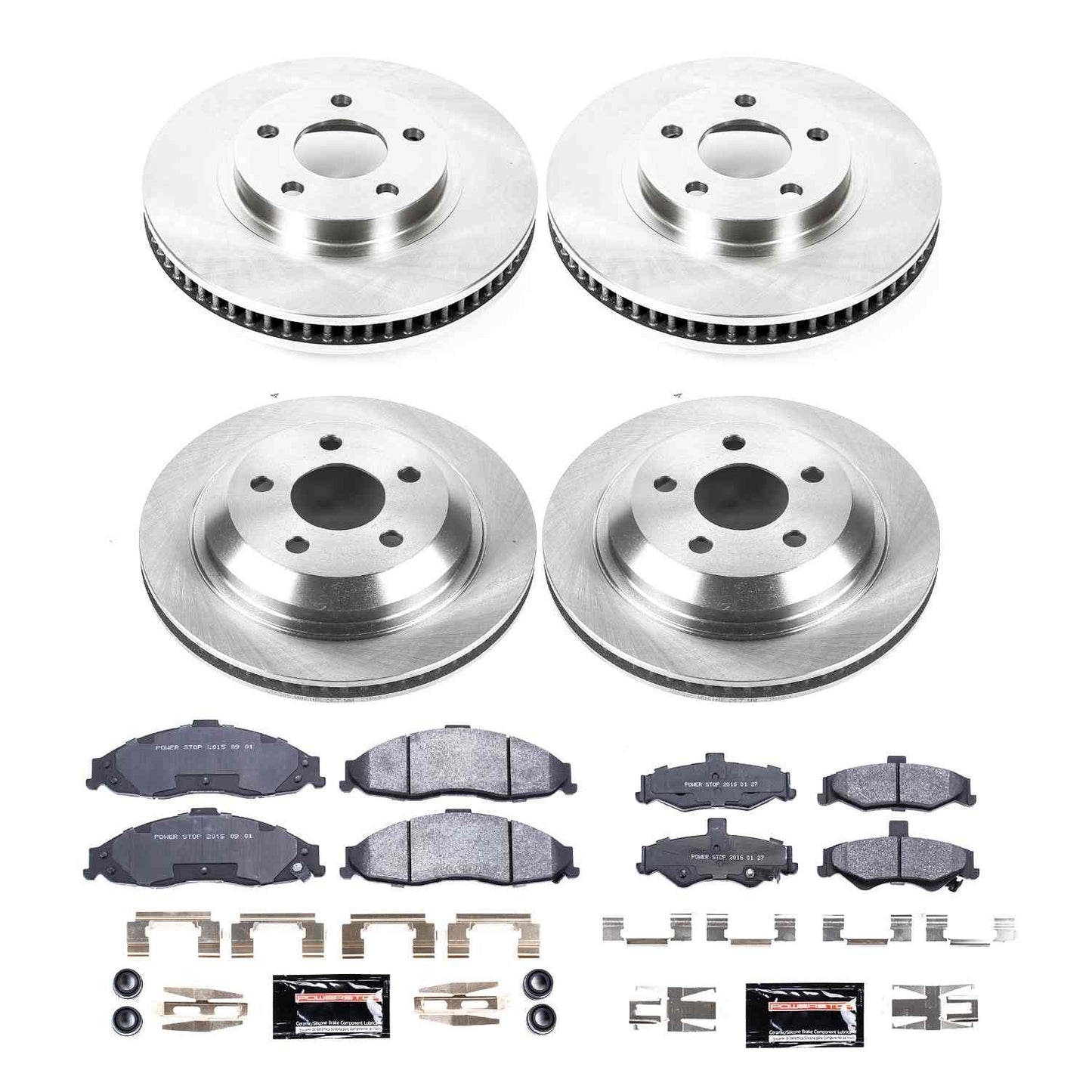 PowerStop Power Stop 98-02 Chevrolet Camaro Front & Rear Track Day Brake Kit TDBK1548