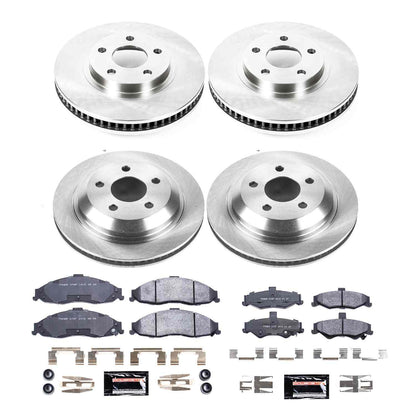 PowerStop Power Stop 98-02 Chevrolet Camaro Front & Rear Track Day Brake Kit TDBK1548