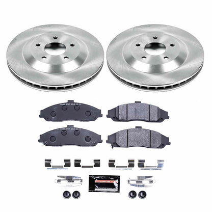 PowerStop Power Stop 2004 Cadillac XLR Front Track Day Brake Kit TDBK1559