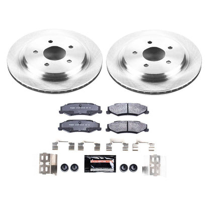 PowerStop Power Stop 04-09 Cadillac XLR Rear Track Day Brake Kit TDBK1563