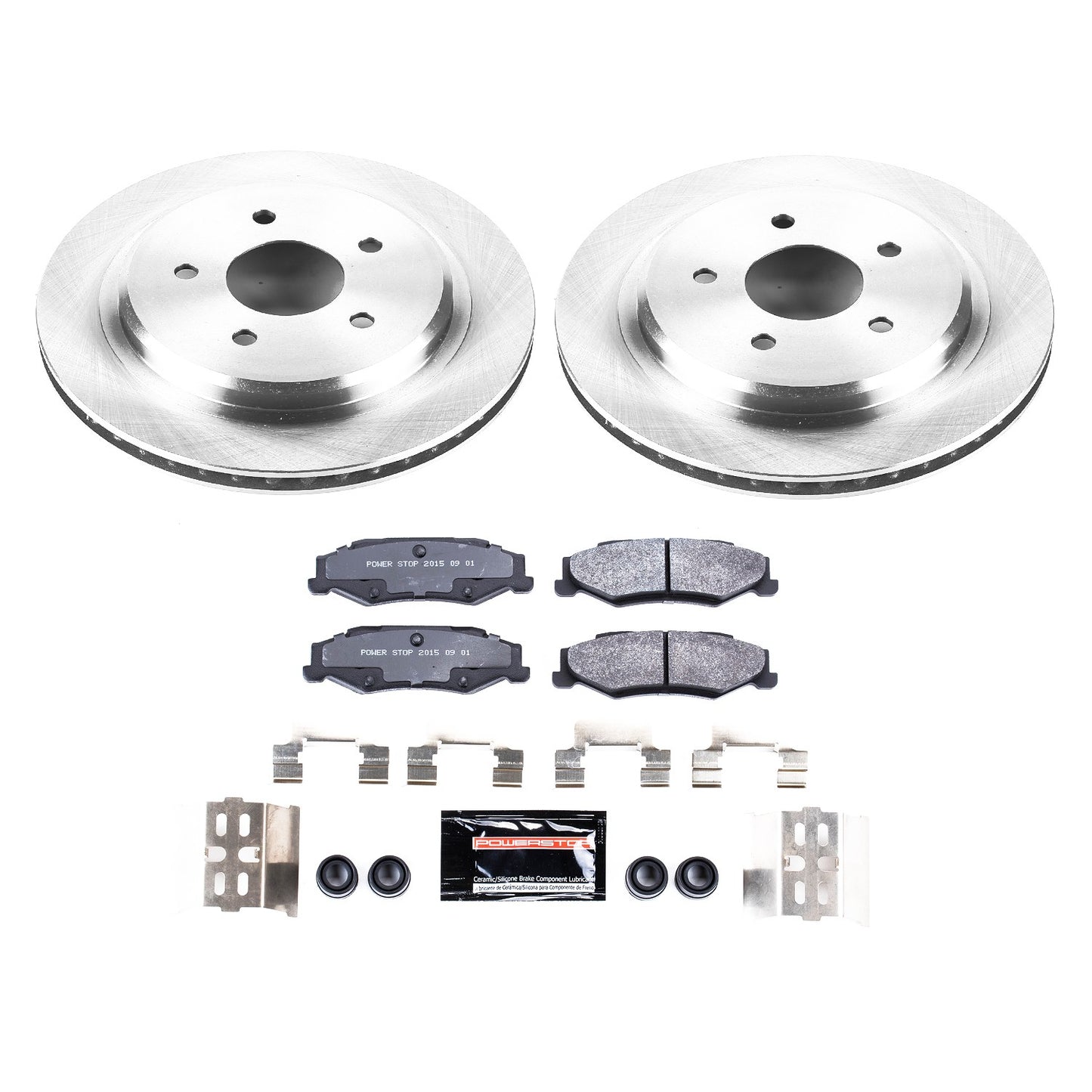 PowerStop Power Stop 04-09 Cadillac XLR Rear Track Day Brake Kit TDBK1563