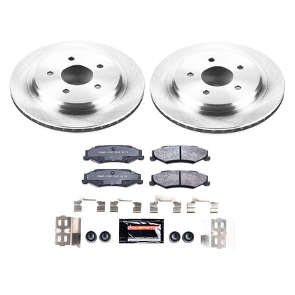 PowerStop Power Stop 04-09 Cadillac XLR Rear Track Day Brake Kit TDBK1563