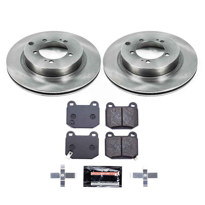 PowerStop Power Stop 03-06 Mitsubishi Lancer Rear Track Day Brake Kit TDBK156