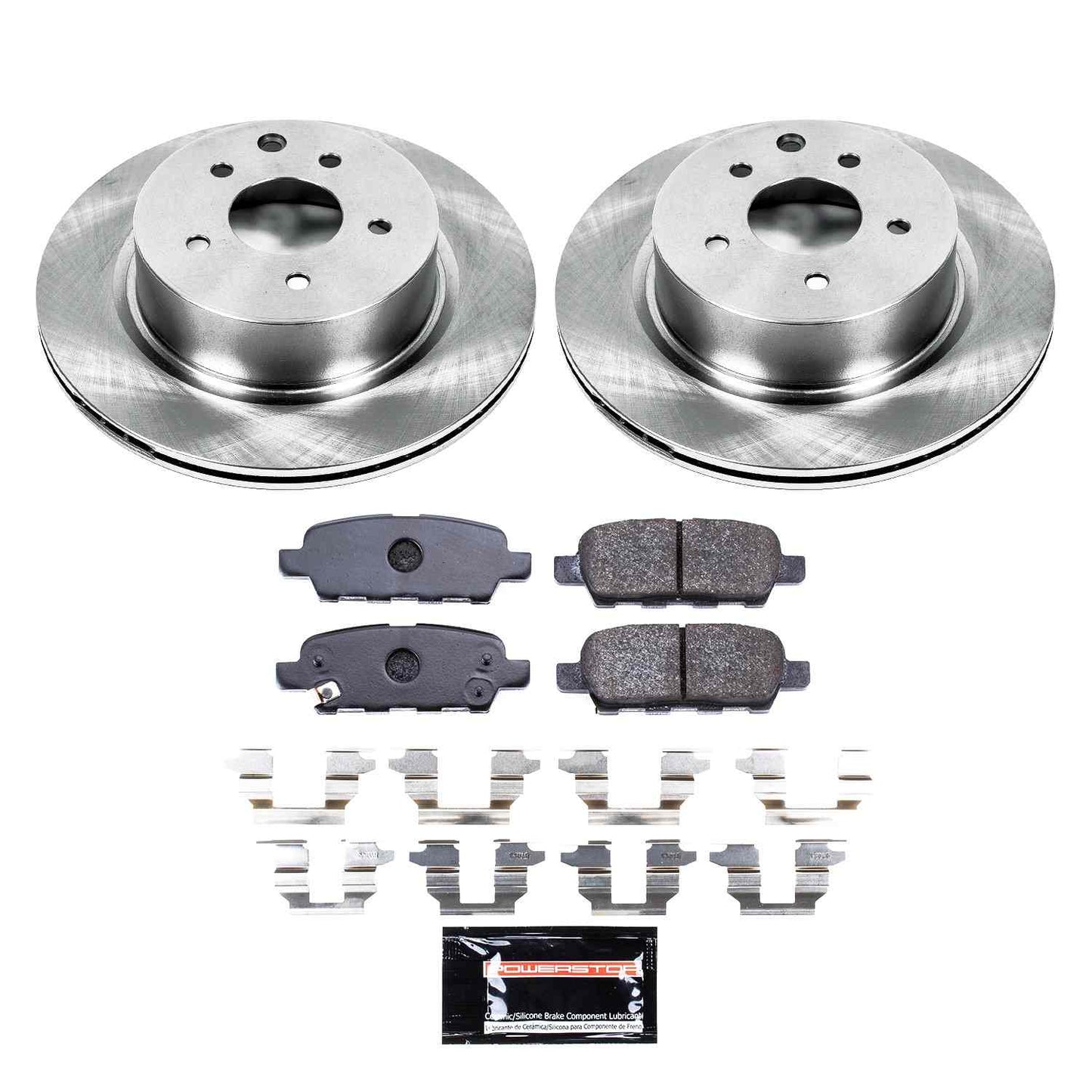 PowerStop Power Stop 08-12 Infiniti EX35 Rear Track Day Brake Kit TDBK179