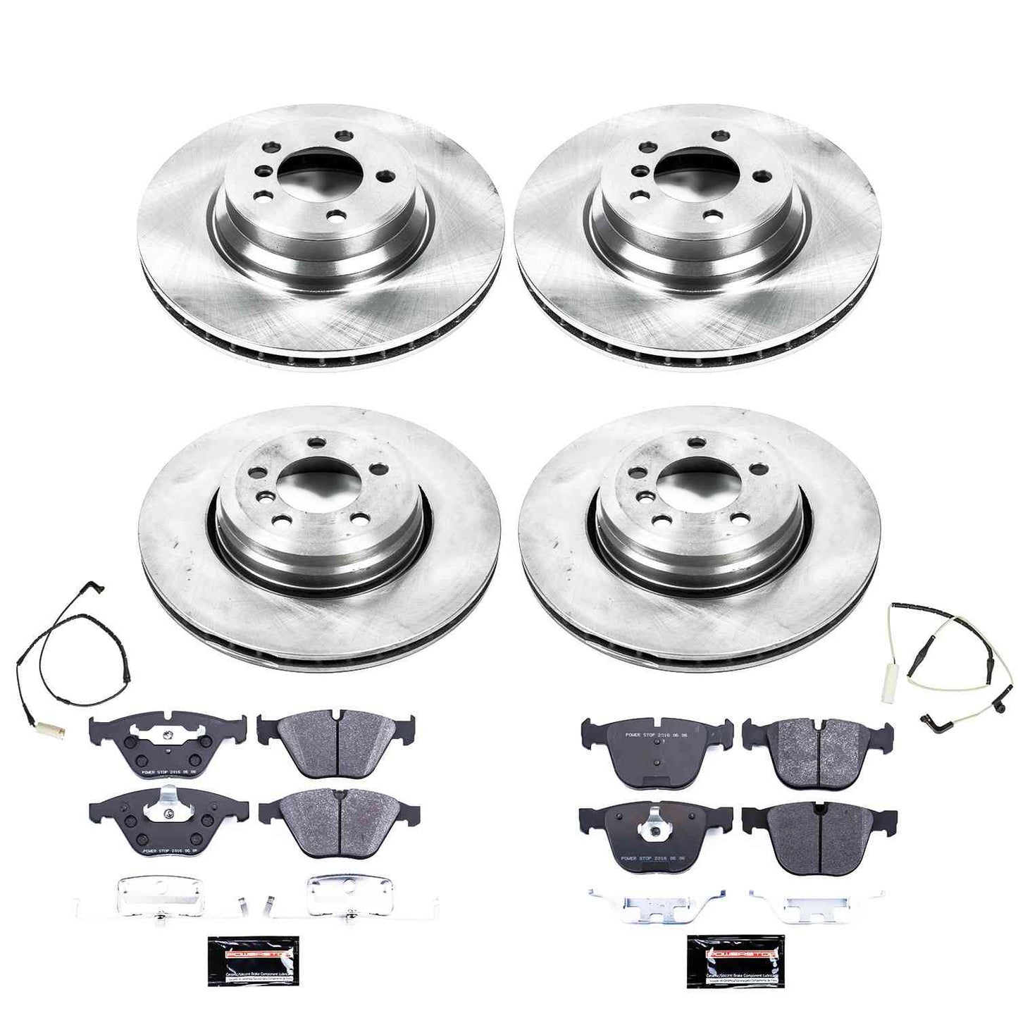 PowerStop Power Stop 02-05 BMW 745i Front & Rear Track Day Brake Kit TDBK2056