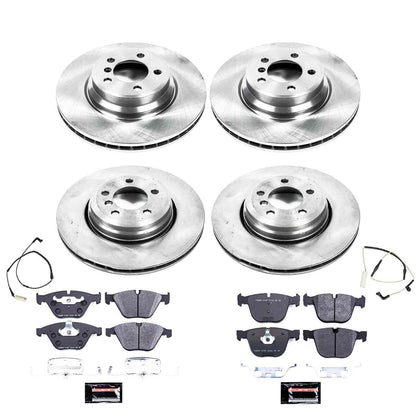 PowerStop Power Stop 02-05 BMW 745i Front & Rear Track Day Brake Kit TDBK2056