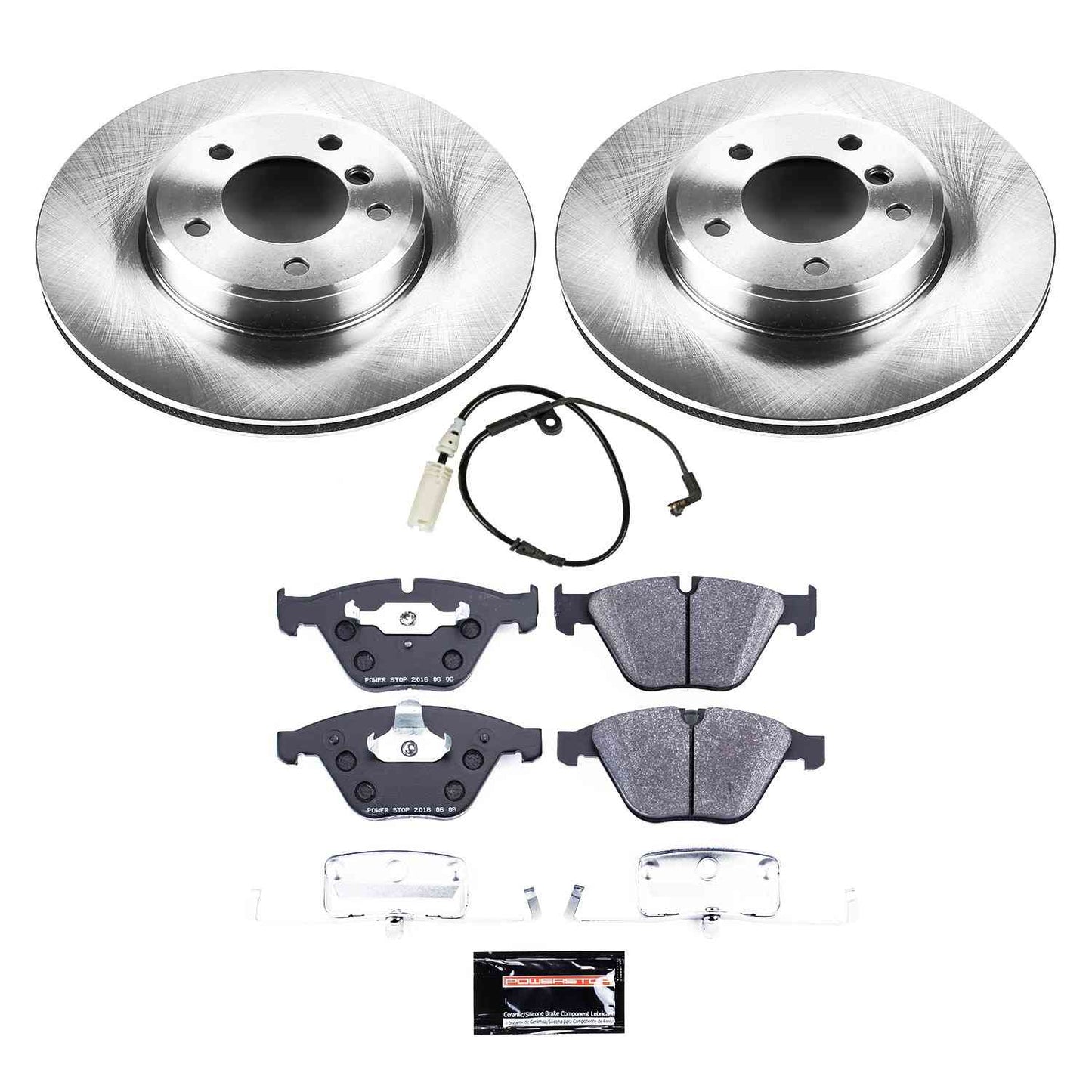 PowerStop Power Stop 04-06 BMW 525i Front Track Day Brake Kit TDBK2110