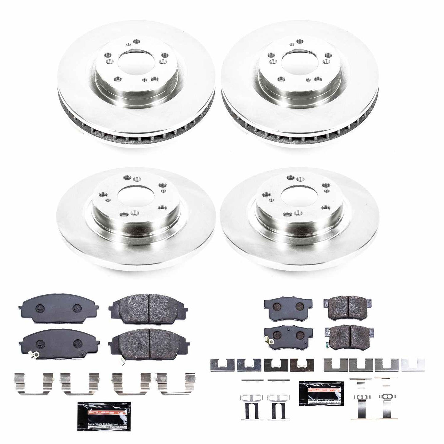 PowerStop Power Stop 00-09 Honda S2000 Front & Rear Track Day Brake Kit TDBK2277