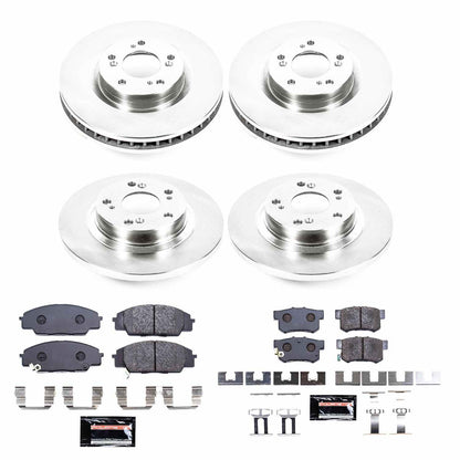 PowerStop Power Stop 00-09 Honda S2000 Front & Rear Track Day Brake Kit TDBK2277