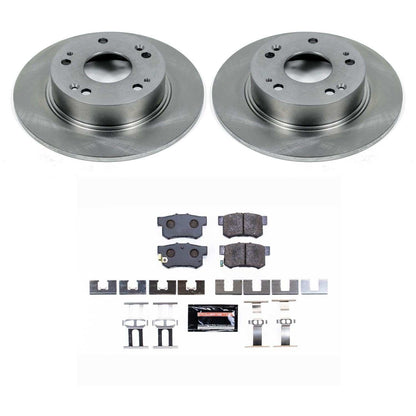 PowerStop Power Stop 04-08 Acura TSX Rear Track Day Brake Kit TDBK2391
