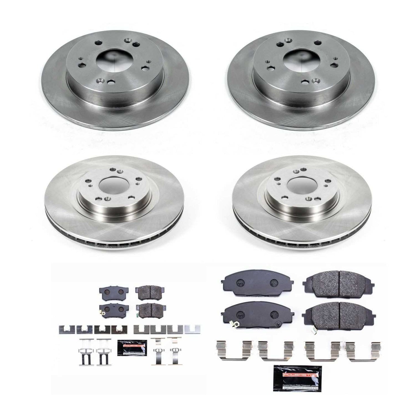 PowerStop Power Stop 06-11 Honda Civic Front & Rear Track Day Brake Kit TDBK2440