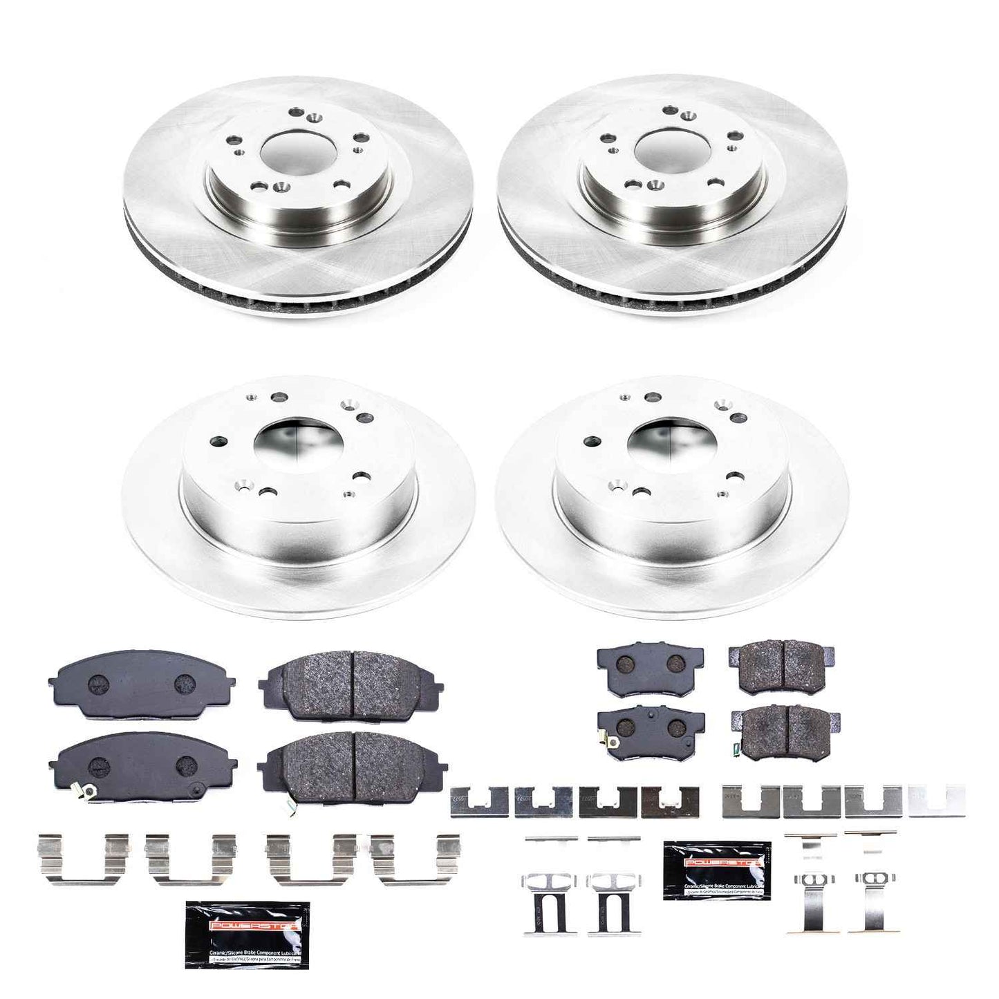 PowerStop Power Stop 02-06 Acura RSX Front & Rear Track Day Brake Kit TDBK2441