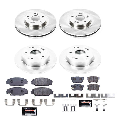PowerStop Power Stop 02-06 Acura RSX Front & Rear Track Day Brake Kit TDBK2441