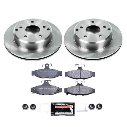 PowerStop Power Stop 84-87 Chevrolet Corvette Rear Track Day Brake Kit TDBK2600