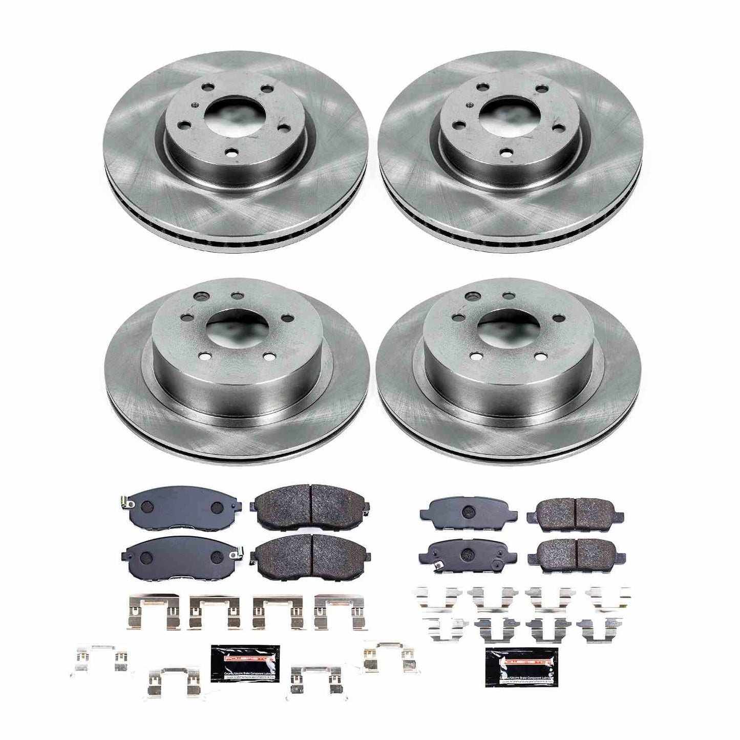 PowerStop Power Stop 03-05 Infiniti G35 Front & Rear Track Day Brake Kit TDBK2710