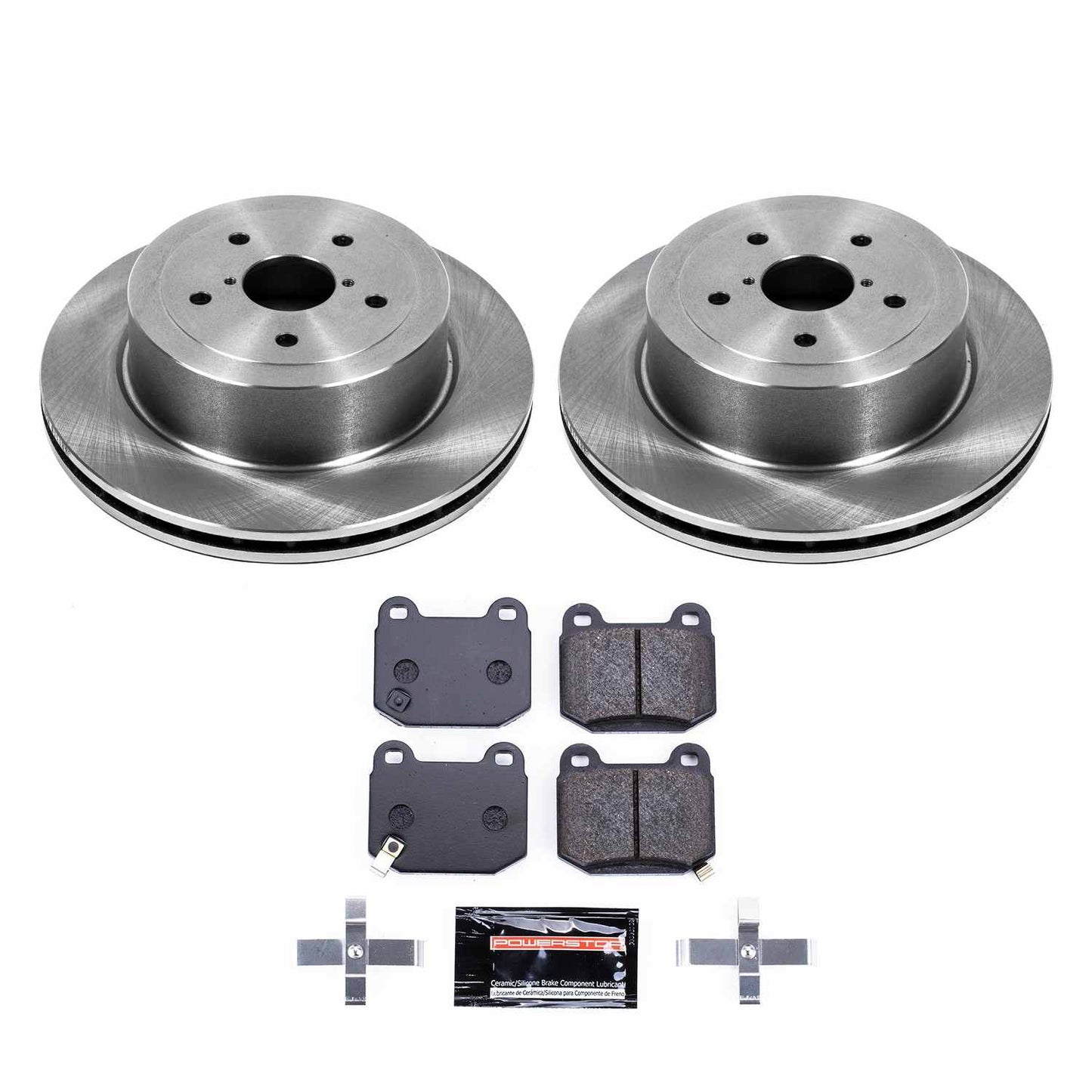 PowerStop Power Stop 05-07 Subaru Impreza Rear Track Day Brake Kit TDBK2913