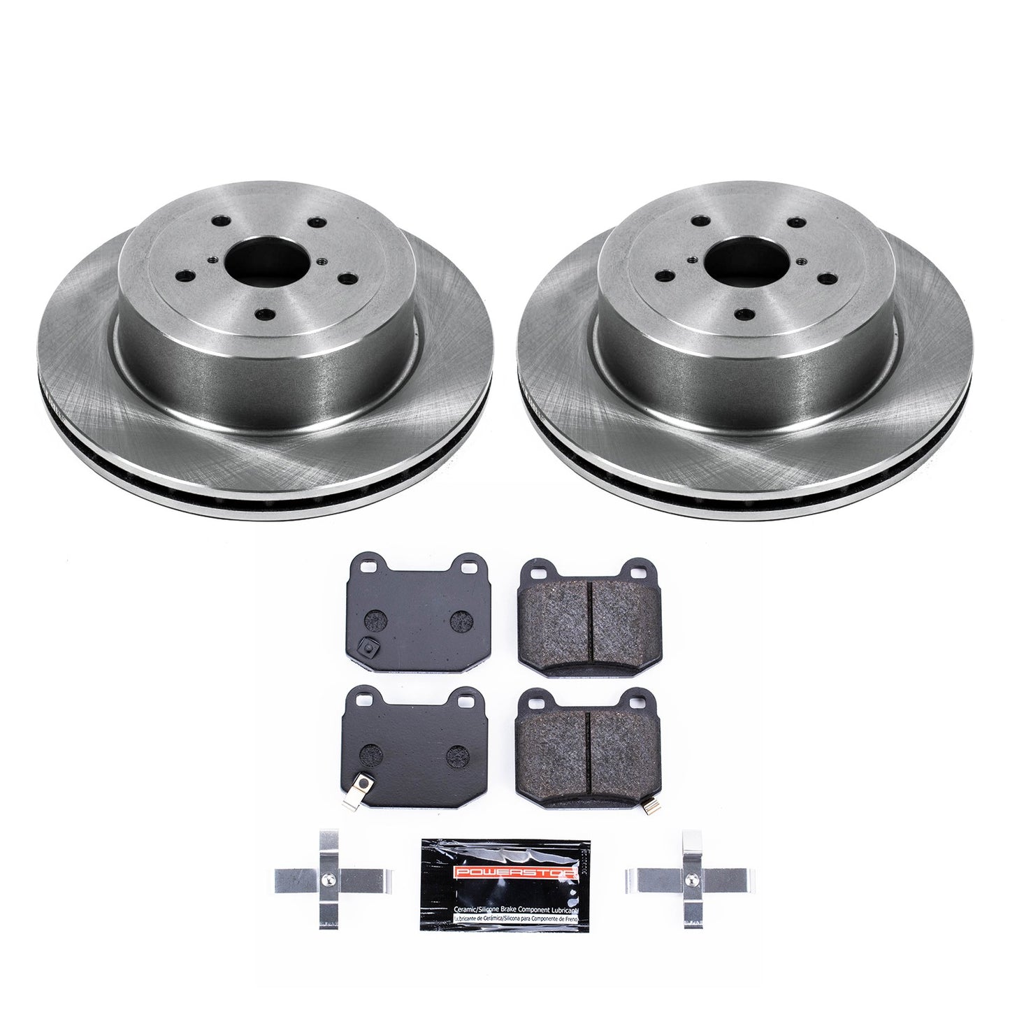 PowerStop Power Stop 05-07 Subaru Impreza Rear Track Day Brake Kit TDBK2913
