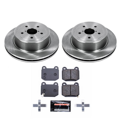 PowerStop Power Stop 05-07 Subaru Impreza Rear Track Day Brake Kit TDBK2913