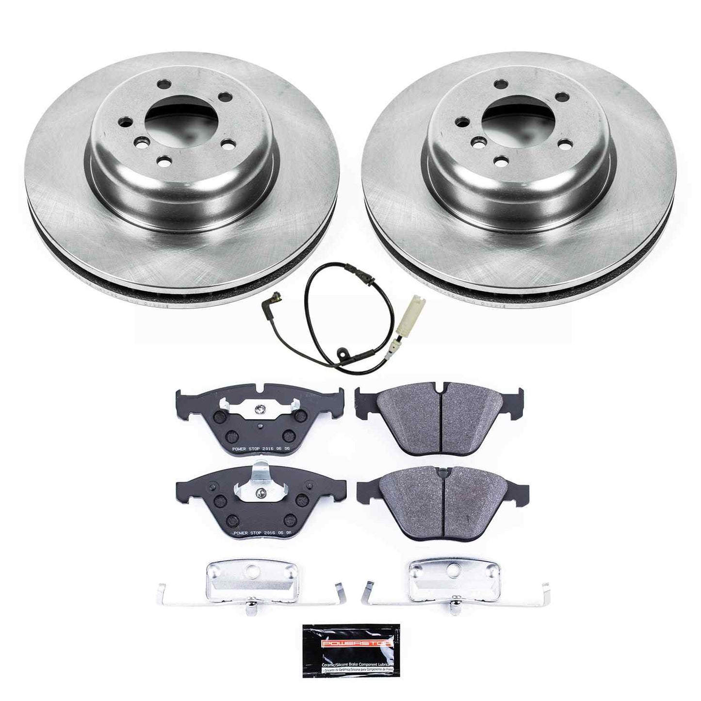 PowerStop Power Stop 08-10 BMW 535i Front Track Day Brake Kit TDBK2918