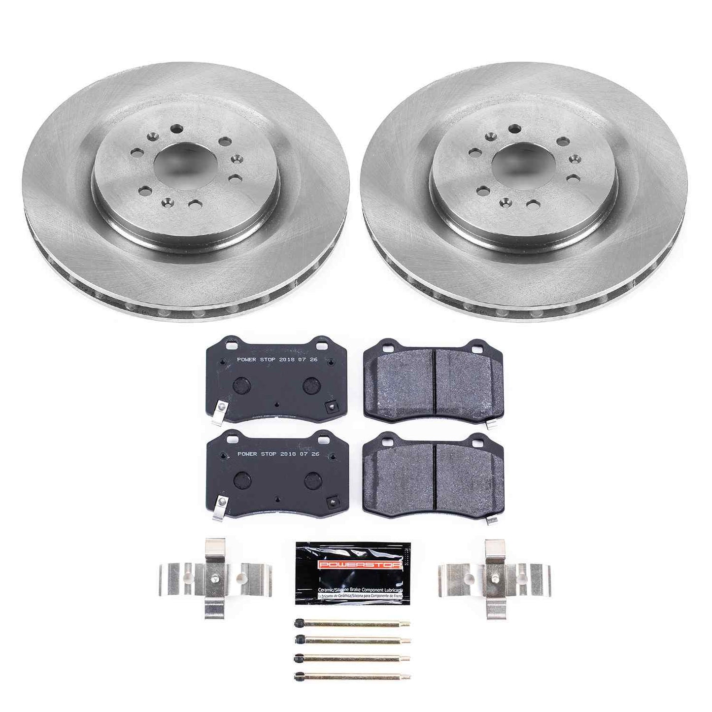 PowerStop Power Stop 04-07 Cadillac CTS Rear Track Day Brake Kit TDBK2945