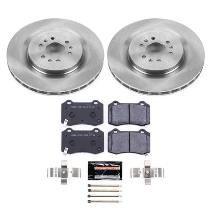 PowerStop Power Stop 04-07 Cadillac CTS Rear Track Day Brake Kit TDBK2945