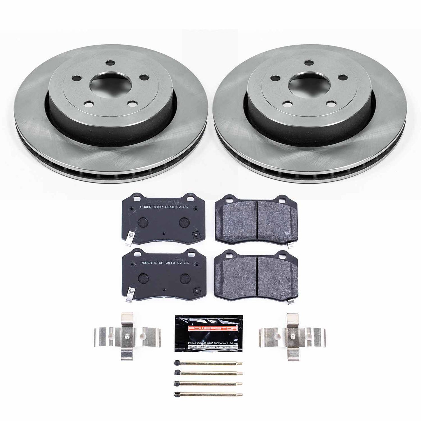 PowerStop Power Stop 06-10 Jeep Grand Cherokee Rear Track Day Brake Kit TDBK2949