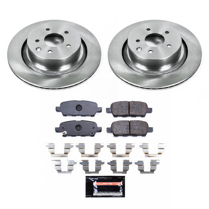 PowerStop Power Stop 07-08 Infiniti G35 Rear Track Day Brake Kit TDBK2986