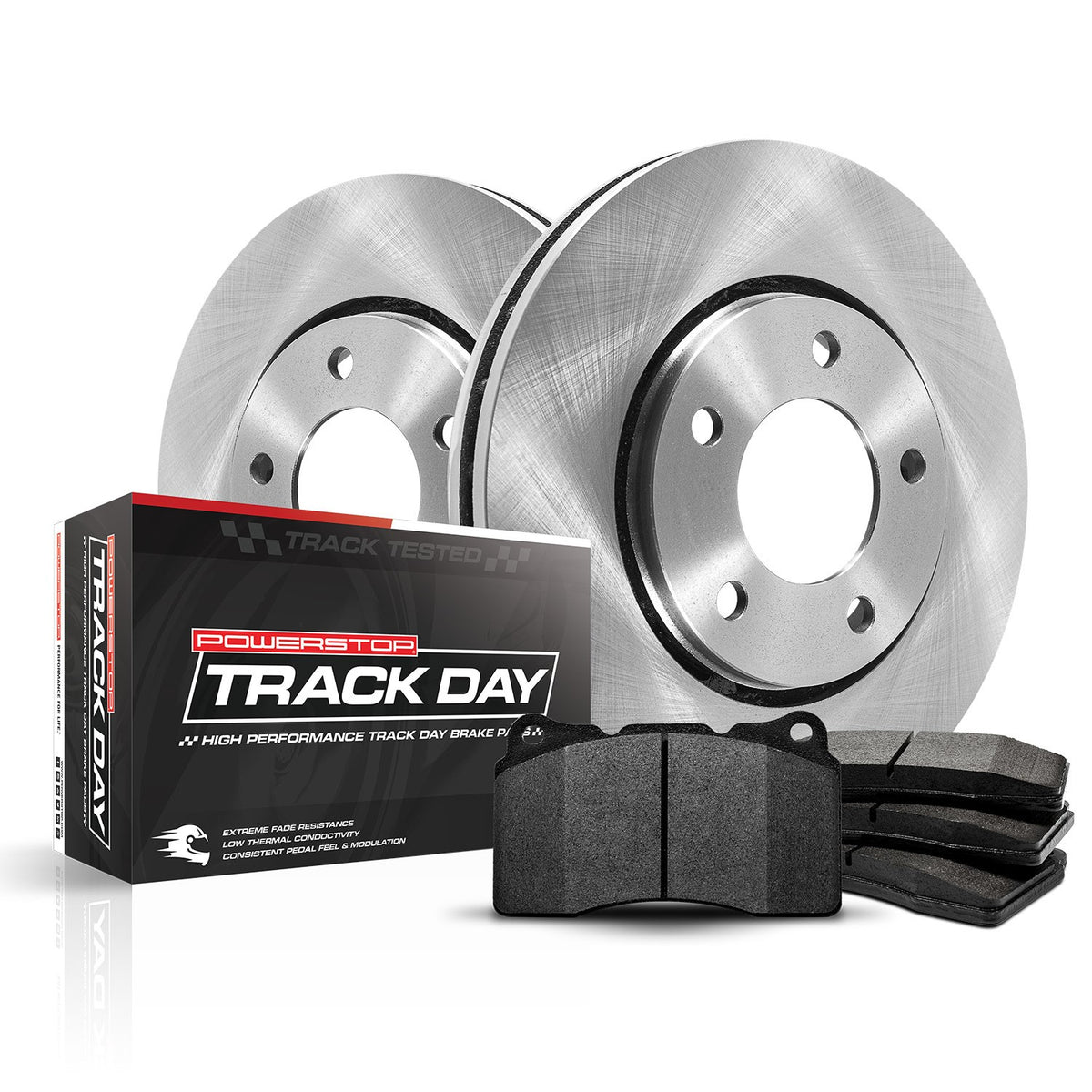 PowerStop Power Stop 07-08 Infiniti G35 Rear Track Day Brake Kit TDBK2986