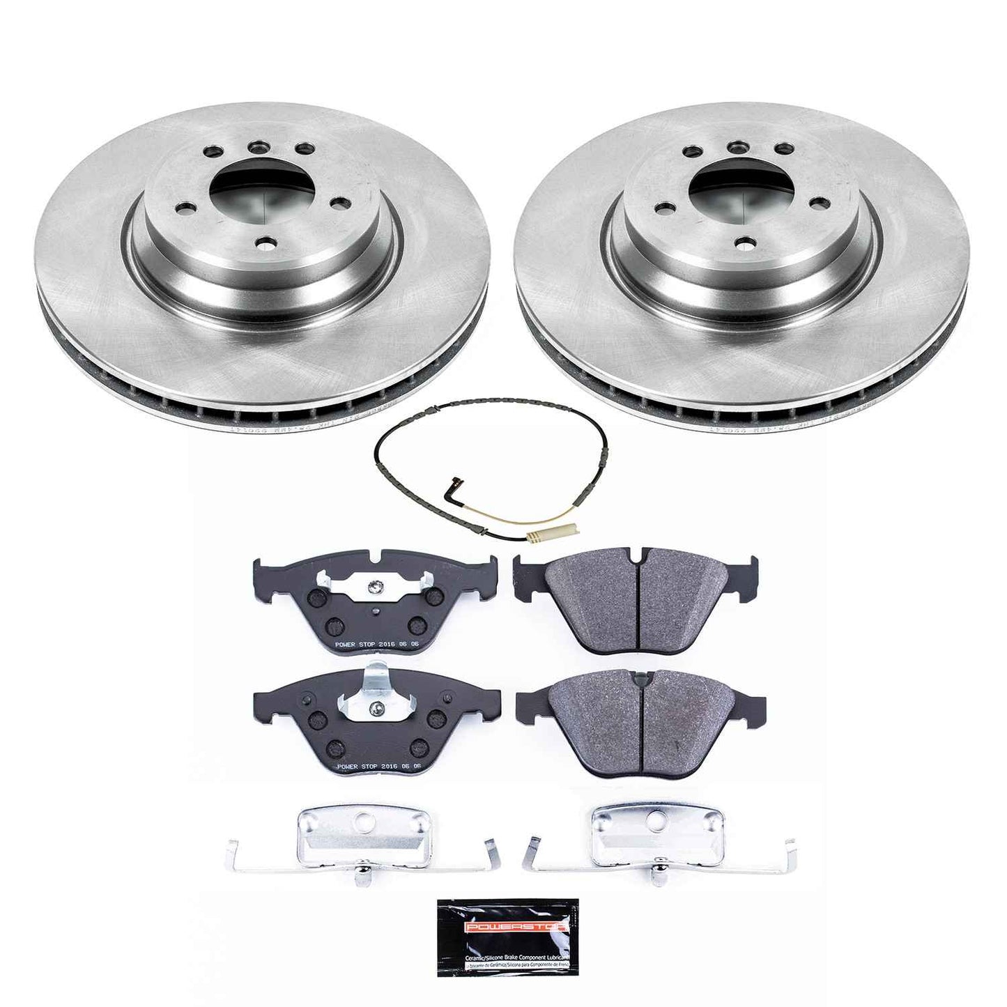 PowerStop Power Stop 2009 BMW 335i xDrive Front Track Day Brake Kit TDBK3015