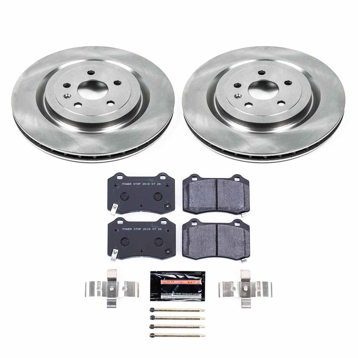 PowerStop Power Stop 09-15 Cadillac CTS Rear Track Day Brake Kit TDBK3019