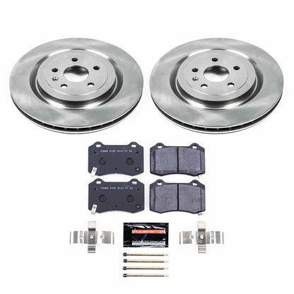 PowerStop Power Stop 09-15 Cadillac CTS Rear Track Day Brake Kit TDBK3019