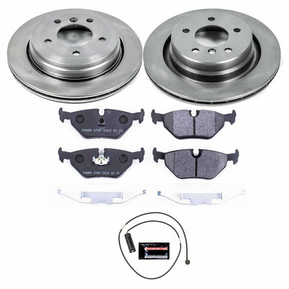 PowerStop Power Stop 98-02 BMW Z3 Rear Track Day Brake Kit TDBK3030