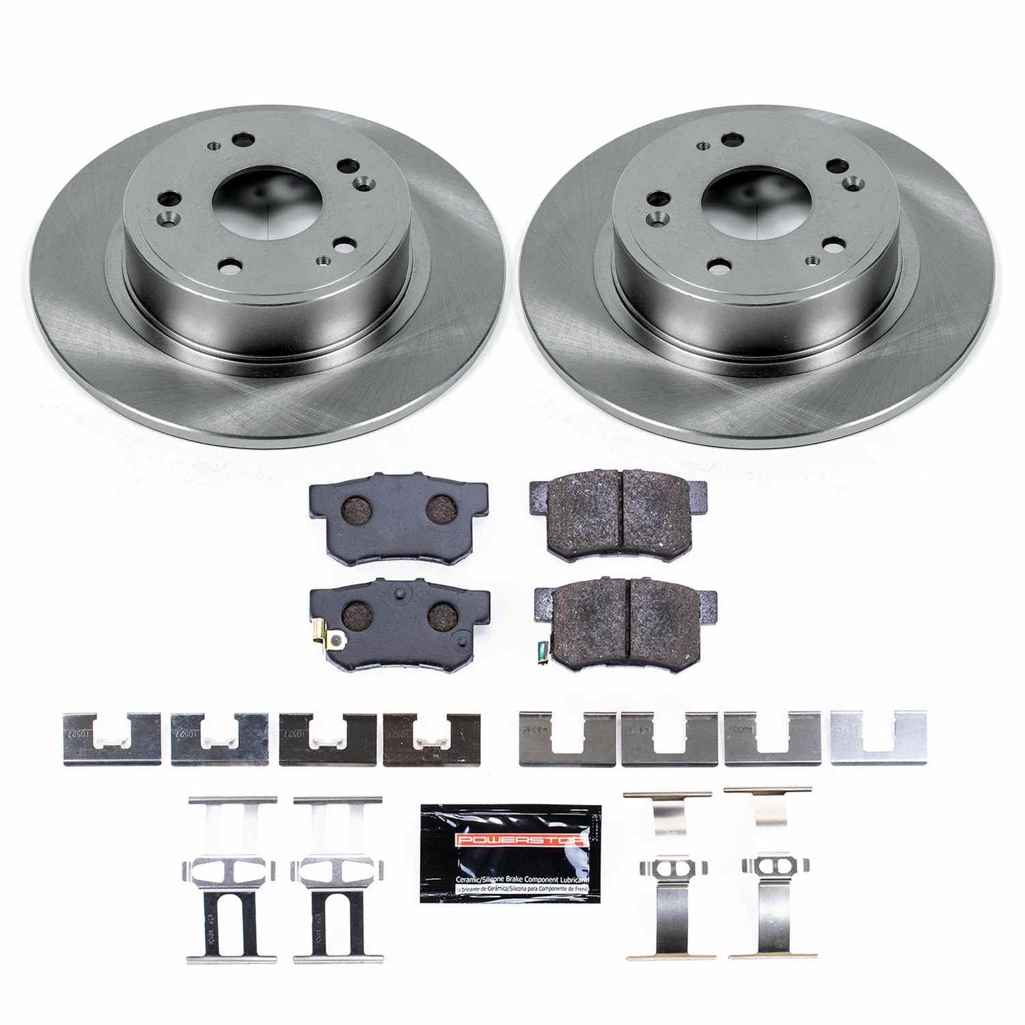 PowerStop Power Stop 16-18 Acura ILX Rear Track Day Brake Kit TDBK3128
