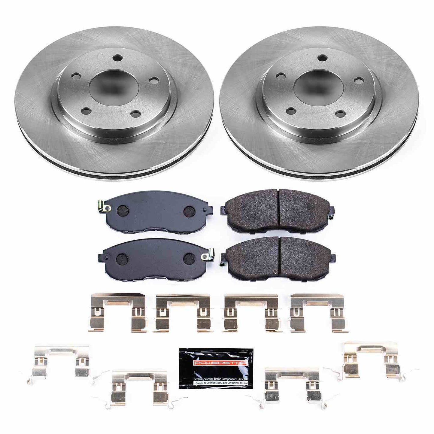 PowerStop Power Stop 99-01 Nissan Maxima Front Track Day Brake Kit TDBK3137