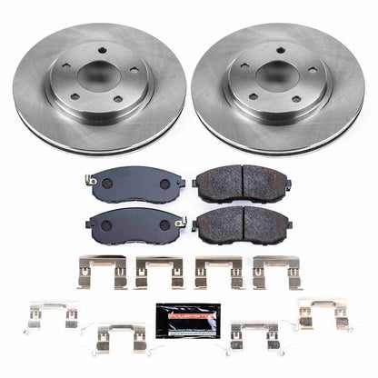 PowerStop Power Stop 99-01 Nissan Maxima Front Track Day Brake Kit TDBK3137
