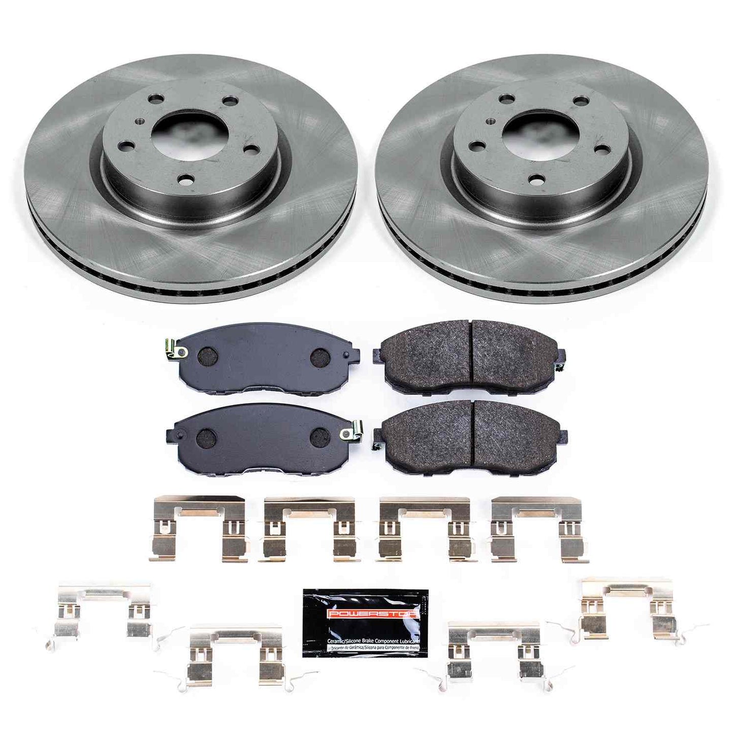 PowerStop Power Stop 03-05 Infiniti G35 Front Track Day Brake Kit TDBK3140