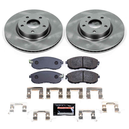 PowerStop Power Stop 03-05 Infiniti G35 Front Track Day Brake Kit TDBK3140