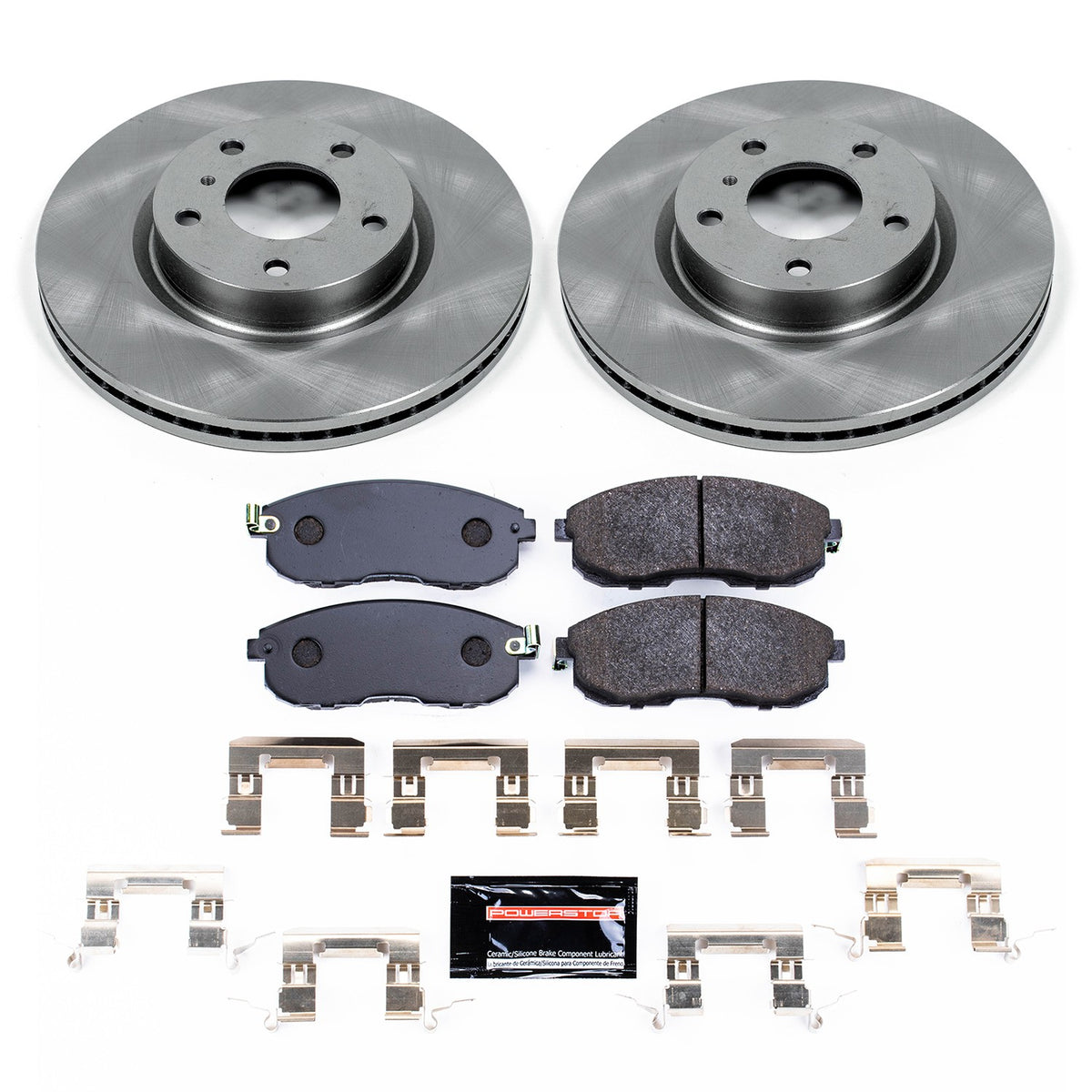 PowerStop Power Stop 03-05 Infiniti G35 Front Track Day Brake Kit TDBK3140