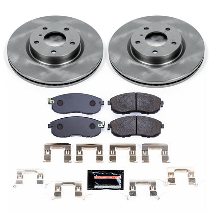 PowerStop Power Stop 03-05 Infiniti G35 Front Track Day Brake Kit TDBK3140