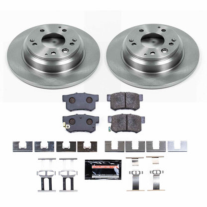 PowerStop Power Stop 99-01 Acura RL Rear Track Day Brake Kit TDBK3154