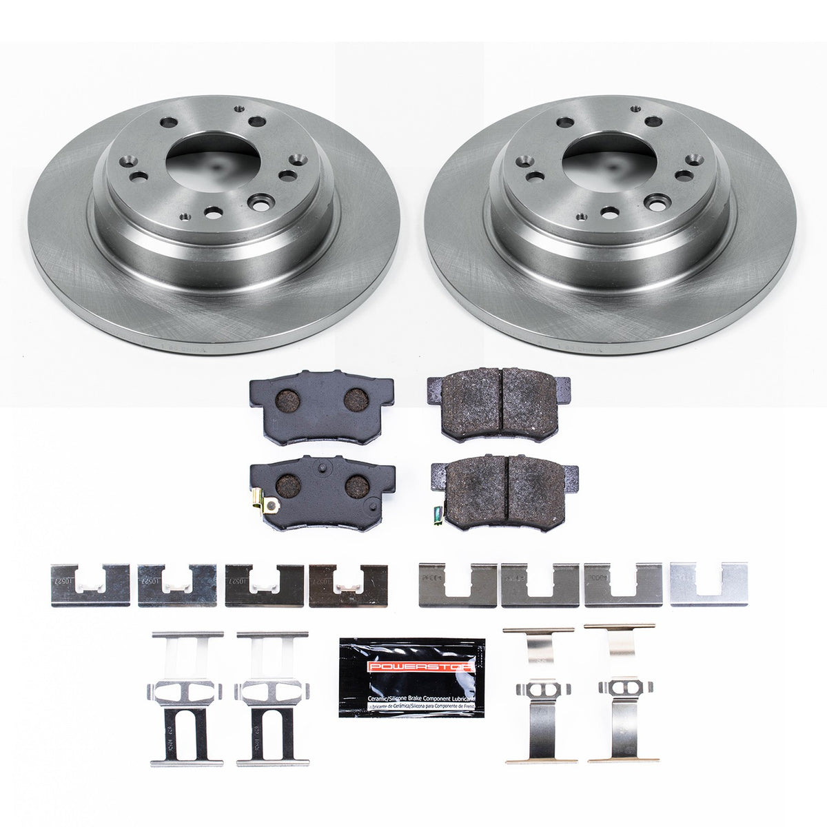 PowerStop Power Stop 99-01 Acura RL Rear Track Day Brake Kit TDBK3154