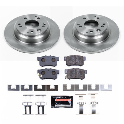 PowerStop Power Stop 99-01 Acura RL Rear Track Day Brake Kit TDBK3154
