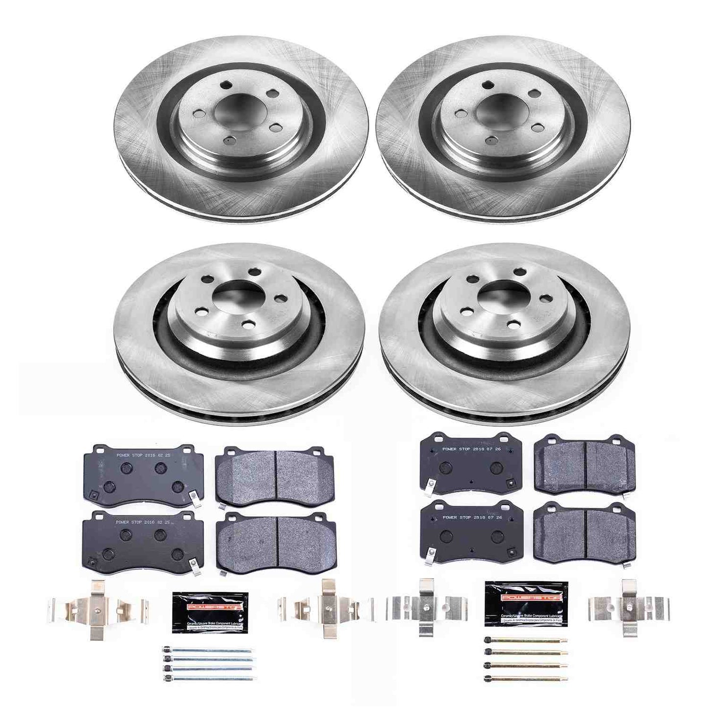 PowerStop Power Stop 05-10 Chrysler 300 Front & Rear Track Day Brake Kit TDBK4023