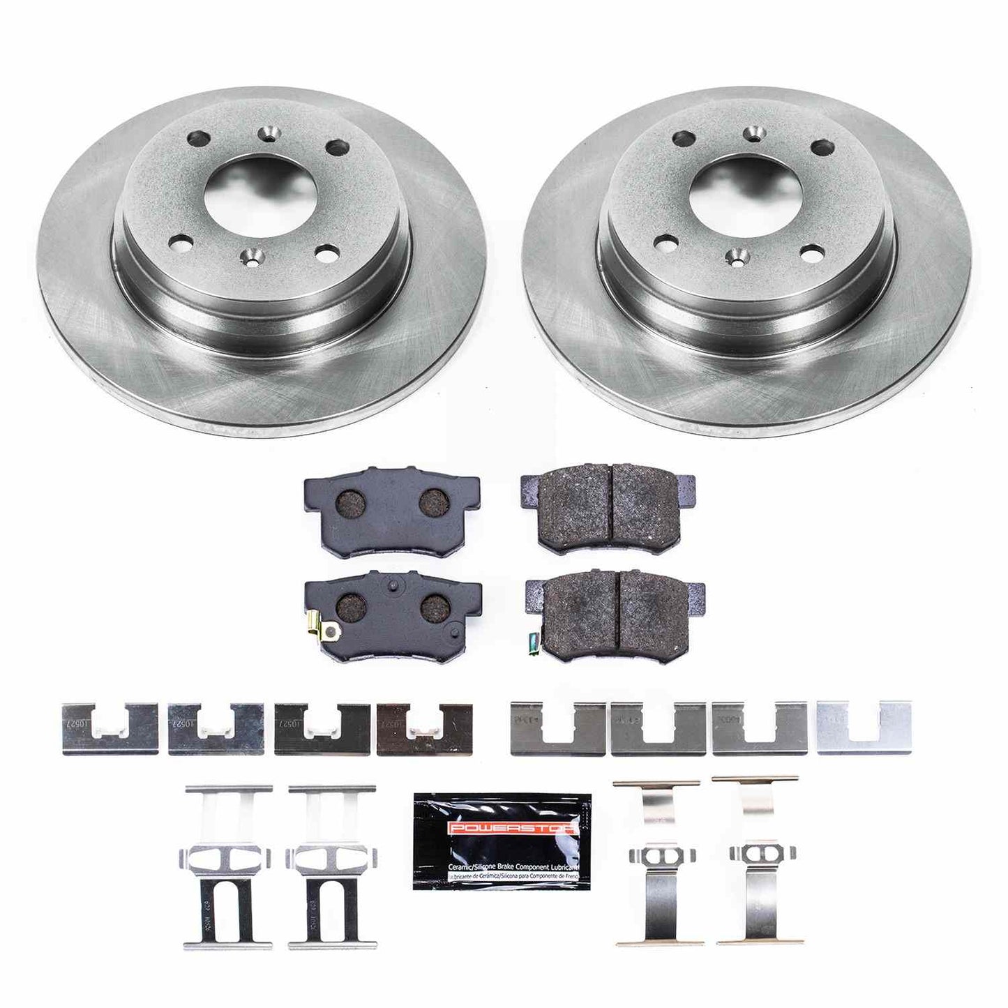 PowerStop Power Stop 92-96 Honda Prelude Rear Track Day Brake Kit TDBK407