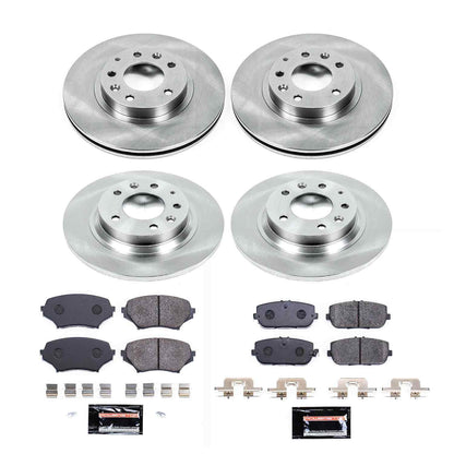PowerStop Power Stop 06-15 Mazda MX-5 Miata Front & Rear Track Day Brake Kit TDBK4098