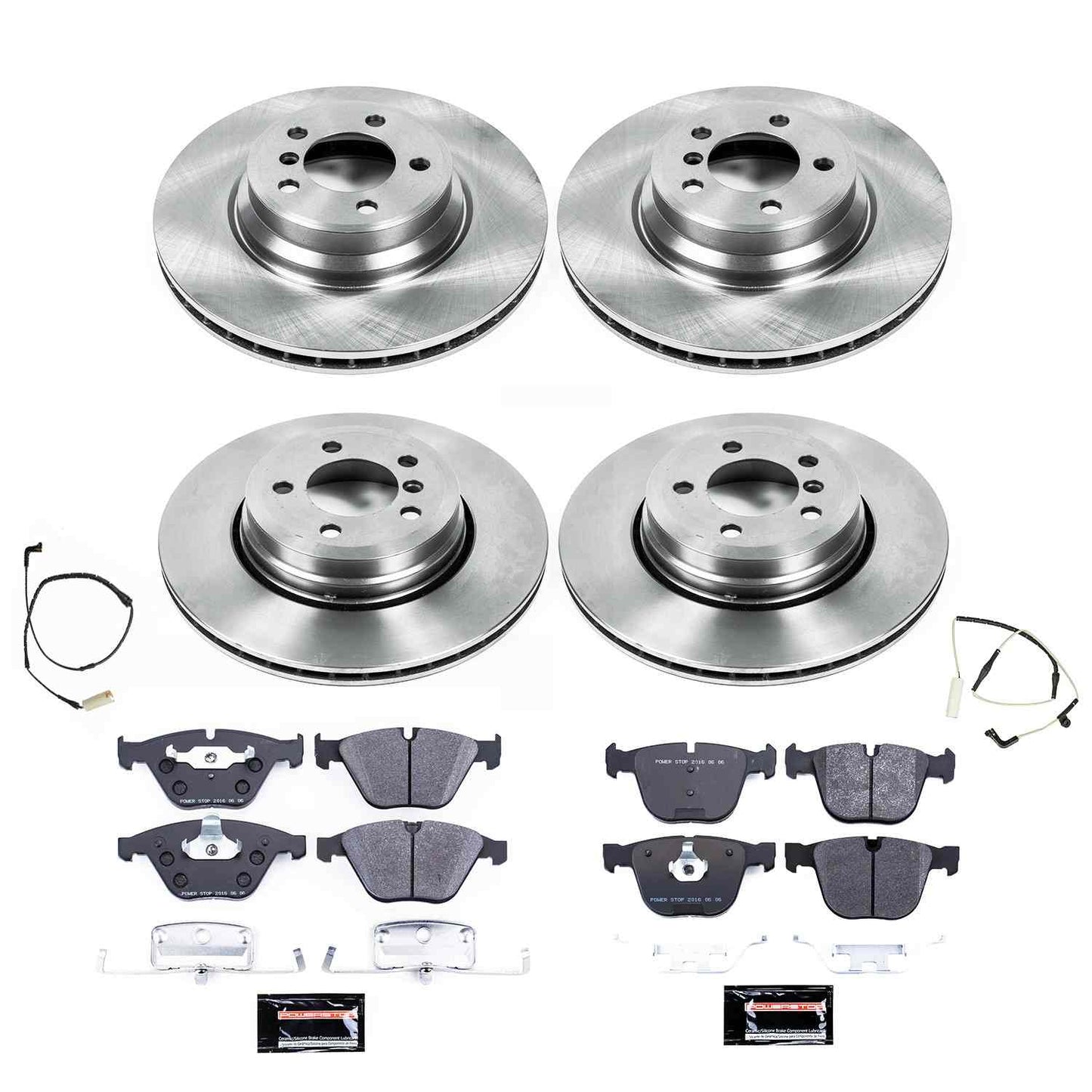 PowerStop Power Stop 06-08 BMW 750i Front & Rear Track Day Brake Kit TDBK4479