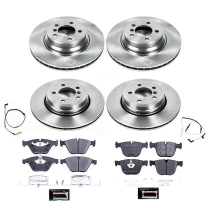 PowerStop Power Stop 06-08 BMW 750i Front & Rear Track Day Brake Kit TDBK4479